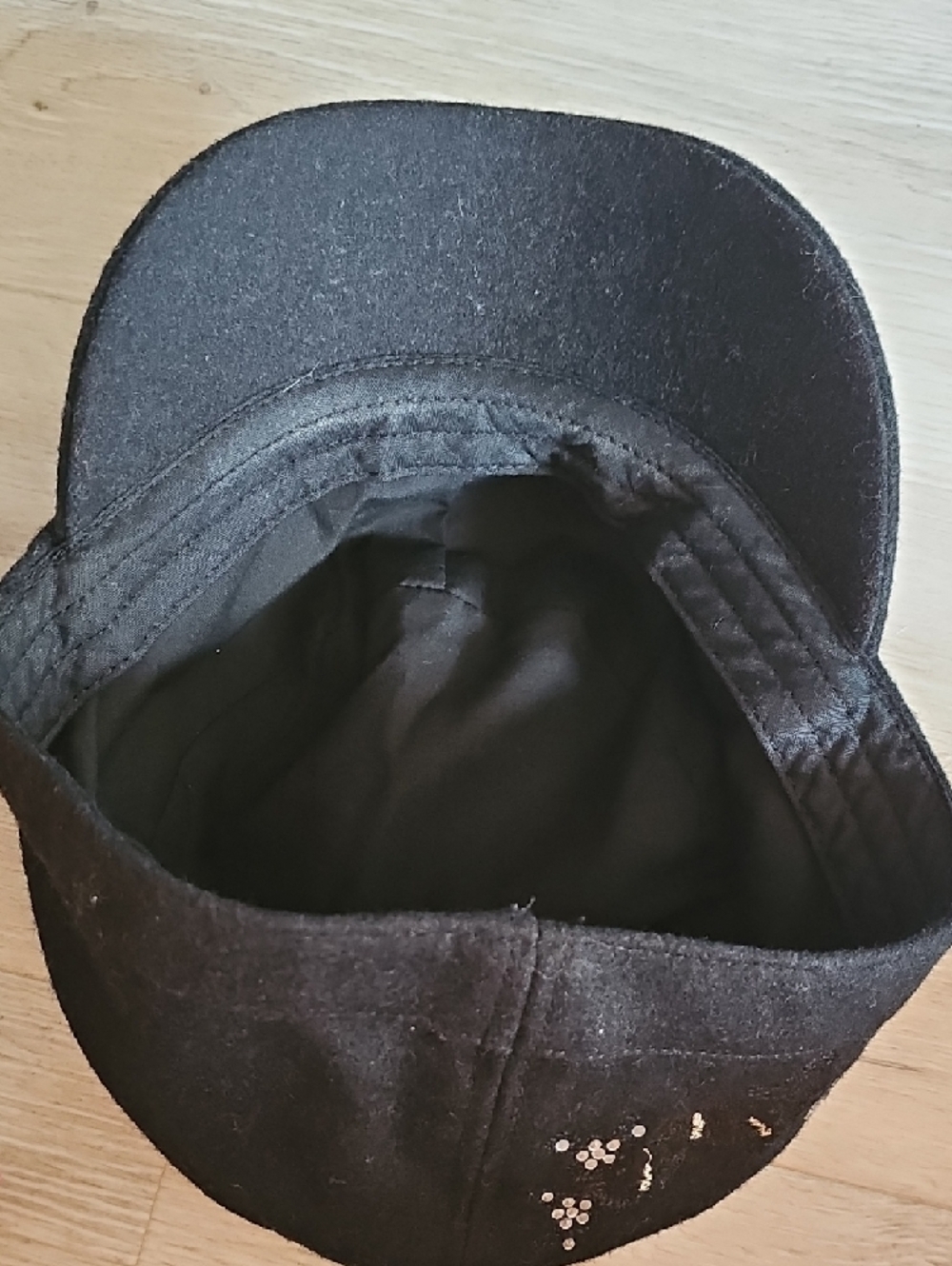Scala Black Embellished Women's Hat - Picture 10 of 11